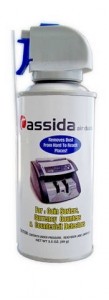 Cassida CleanPro air duster for currency counters