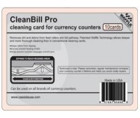 Cassida CleanBill Pro Box of 10 Cleaning Cards